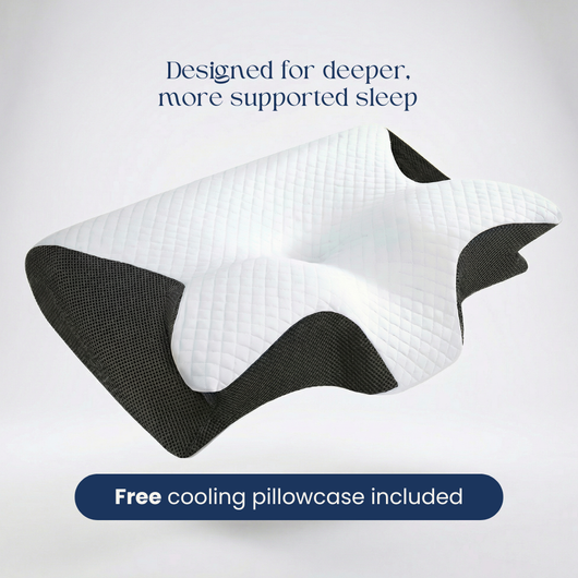 Ergonomic Memory Foam Pillow (15 cm)