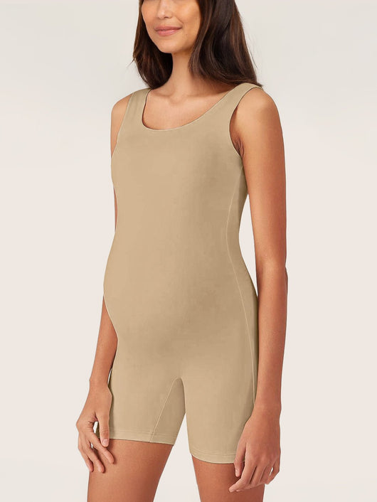 Maternity & Postpartum Bodysuit Romper — Comfortable, Flattering One-Piece