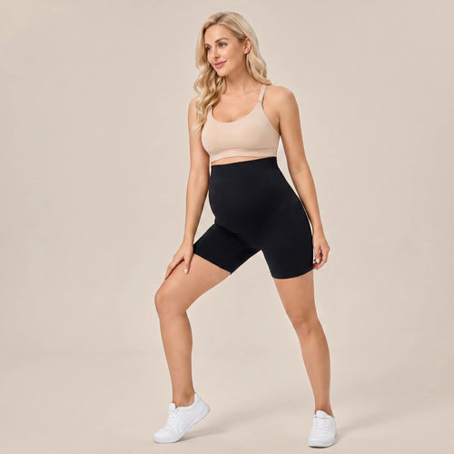 Comfy Stretch Maternity Shorts for Everyday Comfort