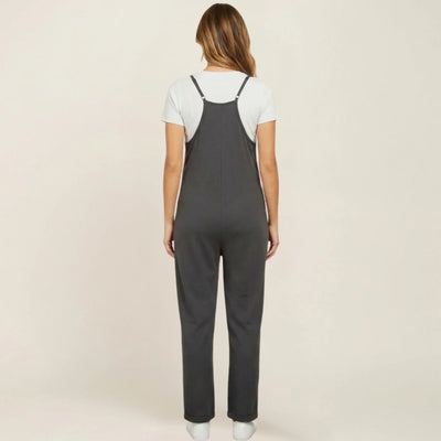 Relaxed-Fit Oversized Jumpsuit for Maternity & Postpartum
