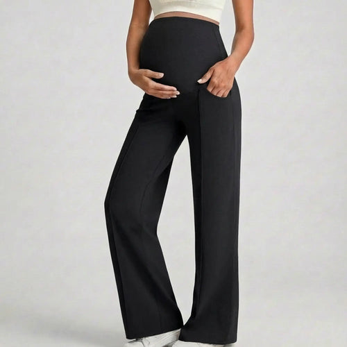 Flared Yoga Pants for Maternity & Postpartum Comfort