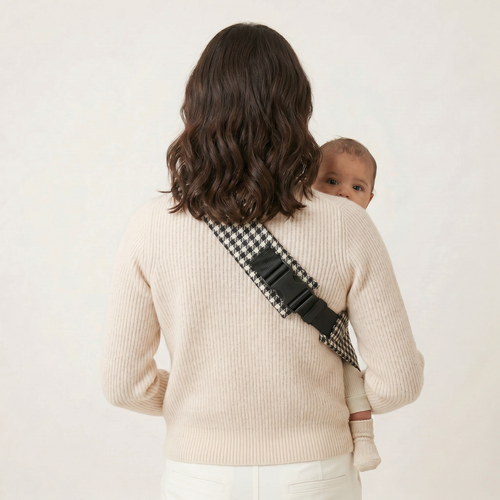 Somnia Baby Sling Carrier | Classic Houndstooth