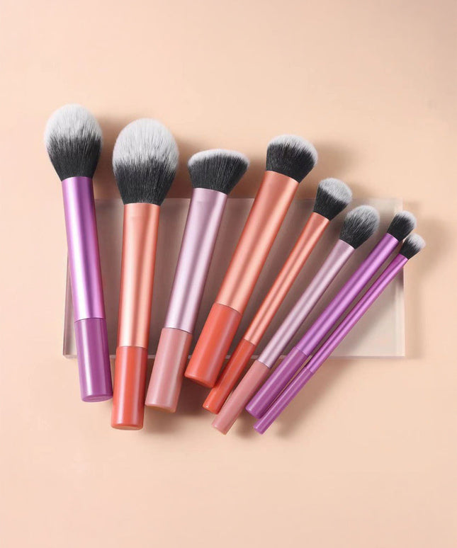 Complete 8-Piece Face & Eye Brush Set