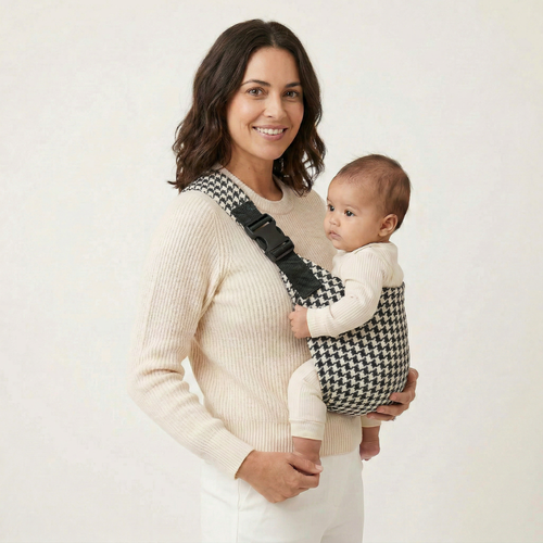 Somnia Baby Sling Carrier | Classic Houndstooth