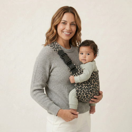 Somnia Baby Sling Carrier | Wild Leopard