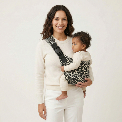 Somnia Baby Sling Carrier | Tribal Noir