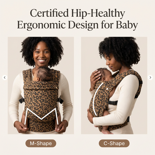 The Mama Carrier – Tawny Leopard Classic