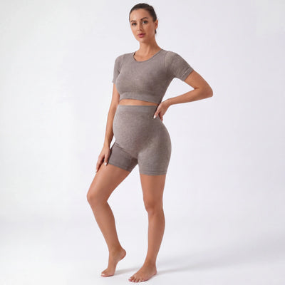 Ribbed Maternity Co-ord Set