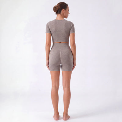 Ribbed Maternity Co-ord Set