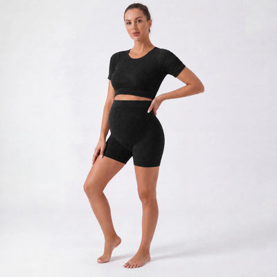 Ribbed Maternity Co-ord Set